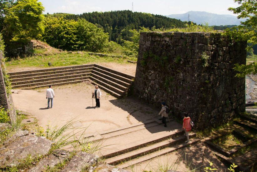 Oka Castle Ruins, Japan